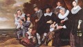 Family Group In A Landscape 1648 portrait Dutch Golden Age Frans Hals